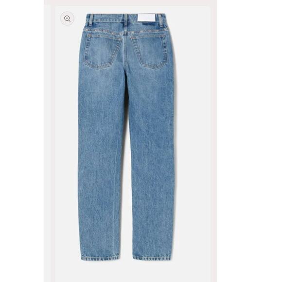 RE/DONE 70's Straight Moon Stoned Stud Jeans Suze 24 NWT - Picture 4 of 14